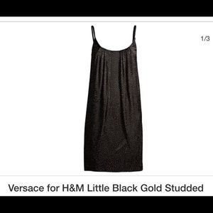 NWT Versace for H&M Black Party Dress